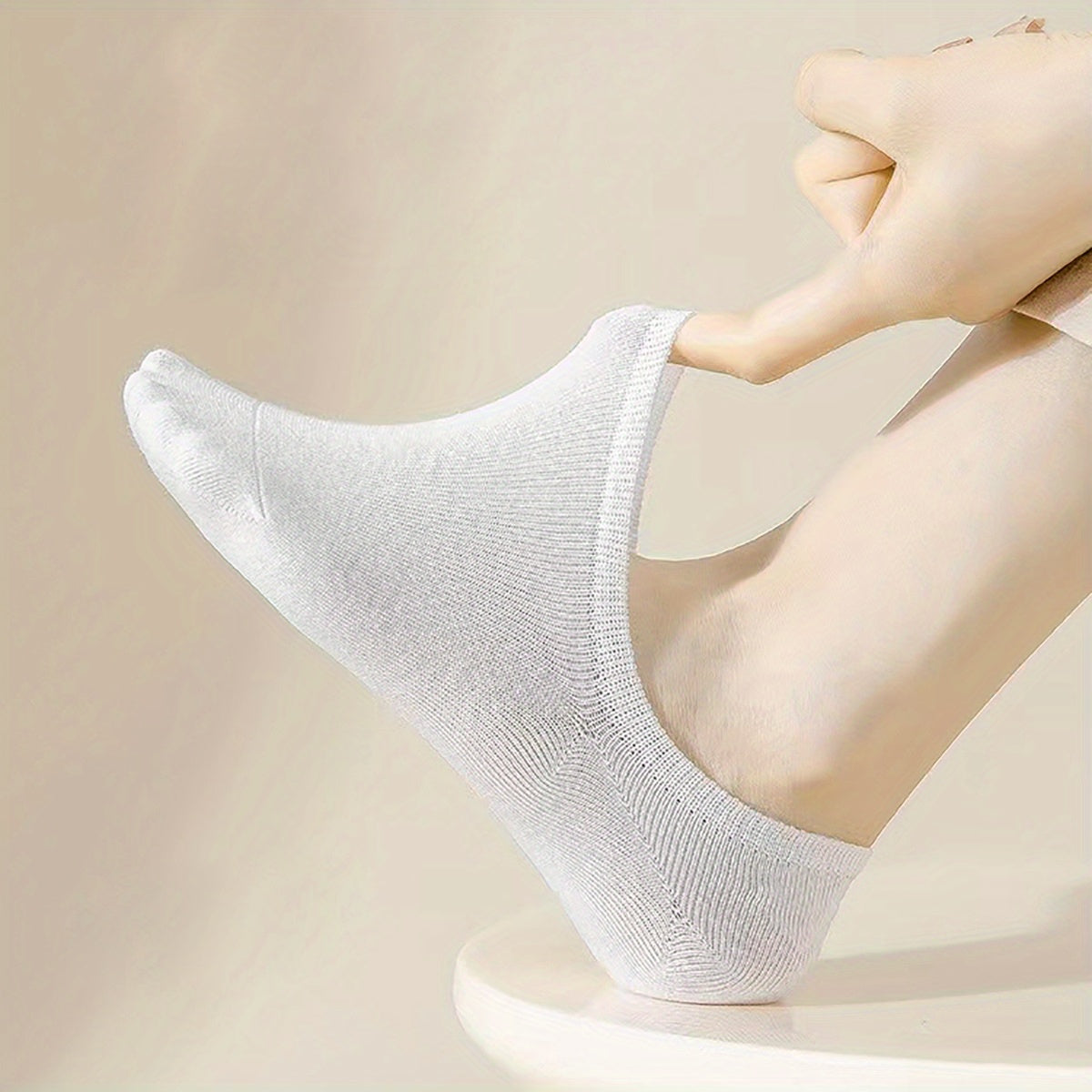 5 Pairs Soft & Lightweight Low Cut Ankle Socks Women's Stockings