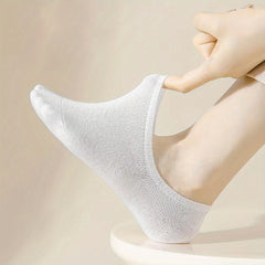 5 Pairs Soft & Lightweight Low Cut Ankle Socks Women's Stockings