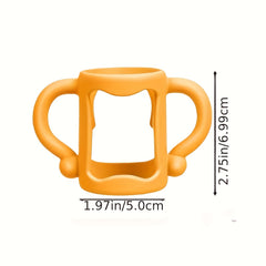 2pcs Baby Bottle Handles BPA Soft Silicone Bottle Handles