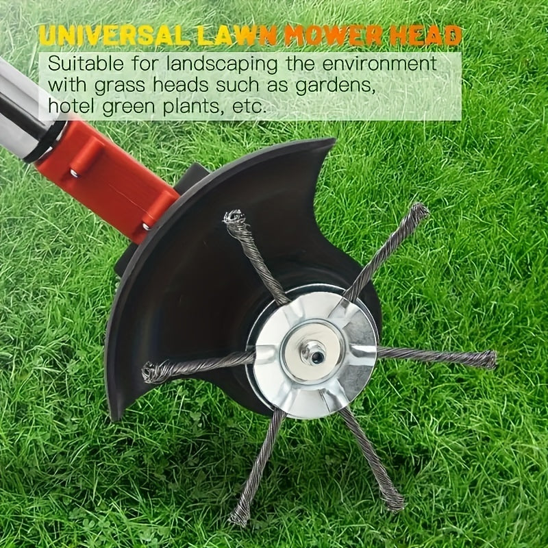 Steel Wire Grass Trimmer Head Wear Resistant Weed Eater Wire Trimmer Cutter