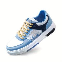 Casual Men's Lace Up Sneakers for Daily Wear