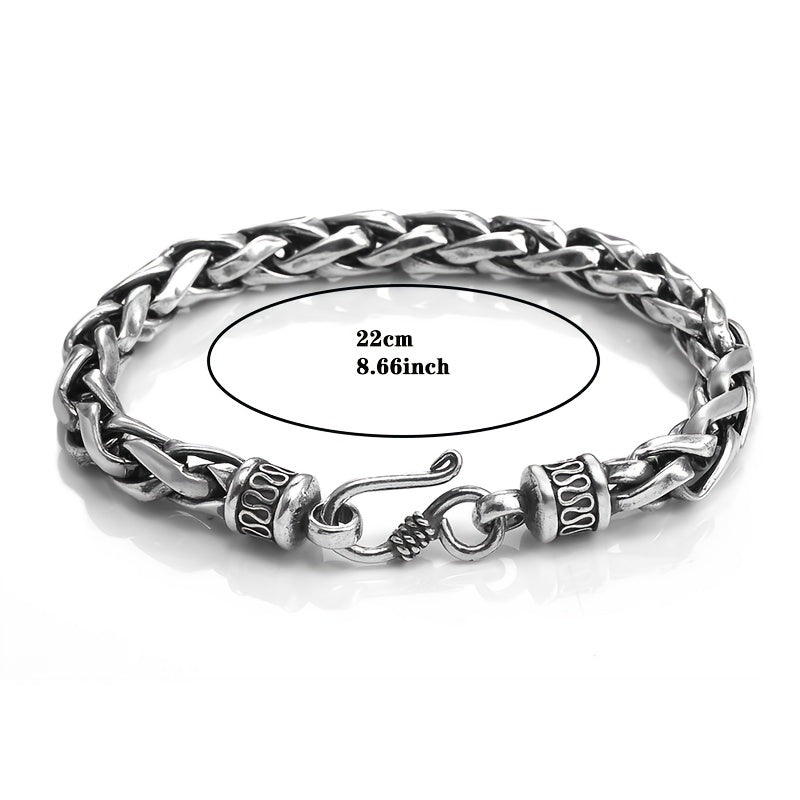 Gothic Stainless Steel Bracelet Punk Hip Hop Men Gift Jewelry