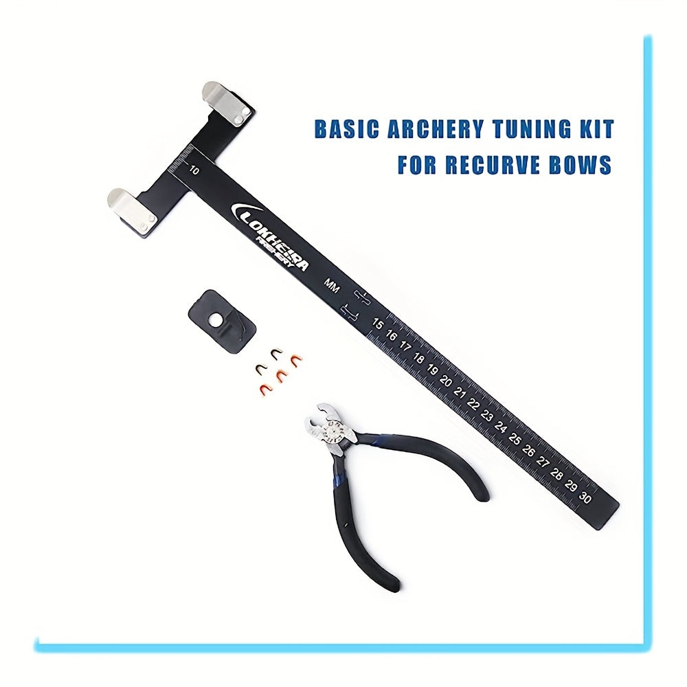 Archery Bow String Points Nock Pliers Set T Shape Arrow Bow Square Ruler