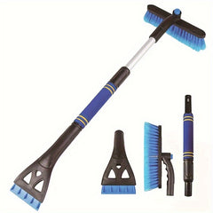 Extendable Car Ice Scraper Snow Brush Retractable Snow Shovel