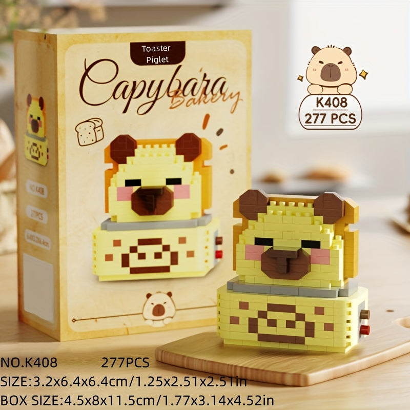 DIY Capybara Series Building Blocks Toy
