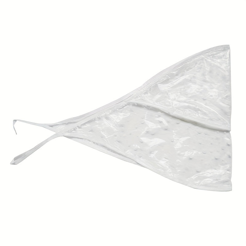 Unisex Plastic Rain Visor Hat Foldable Outdoor Hiking Fishing Cap