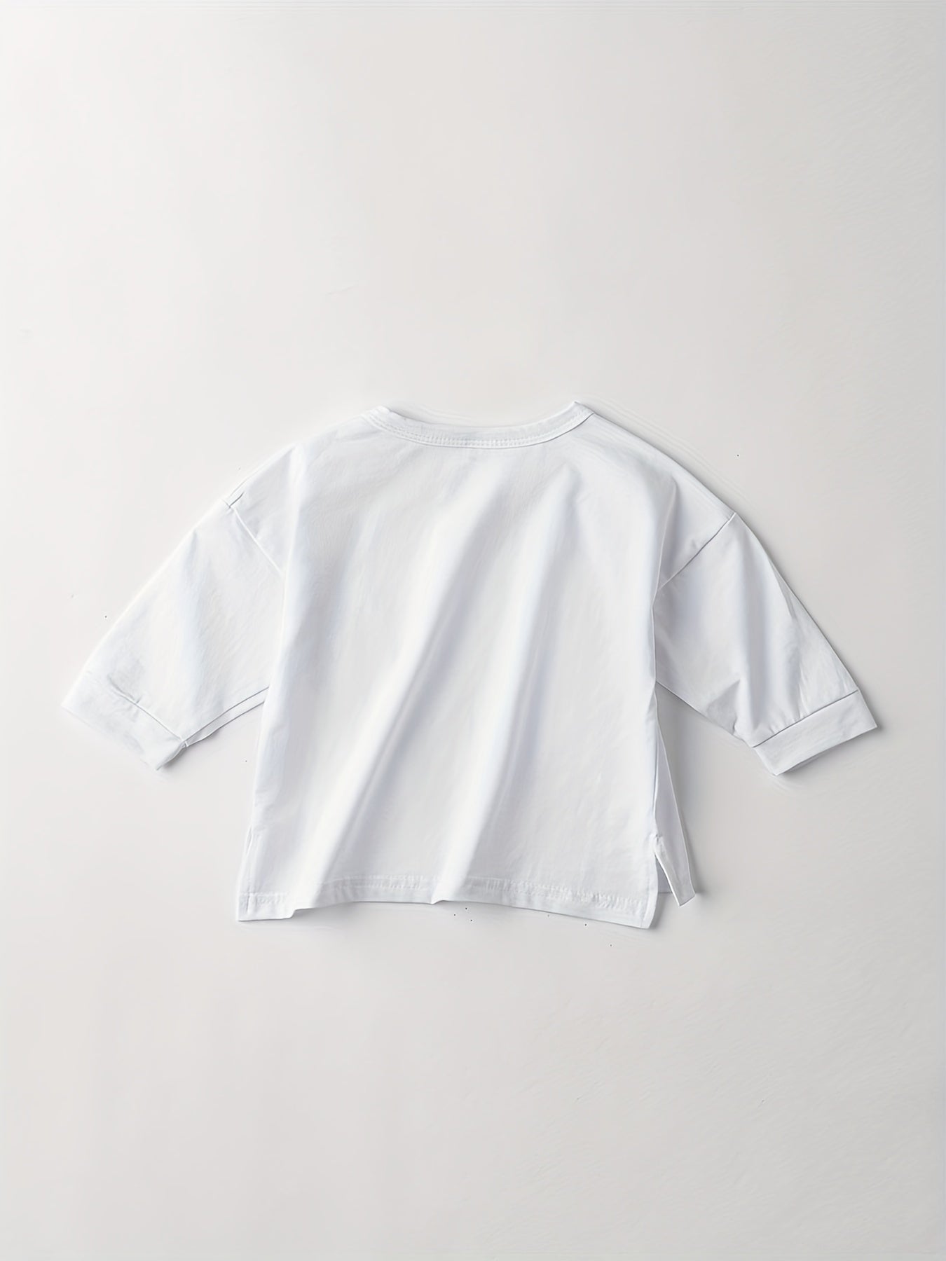 Infant Baby Round Neck Long Sleeve T-shirt Casual Spring Summer Top