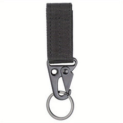 Nylon Mountaineering Key Chain with Lock Buckle