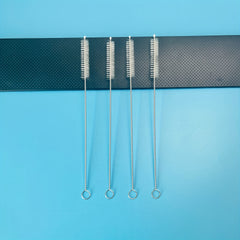 304 Stainless Steel Straw Brush Functional Cleaning Brush