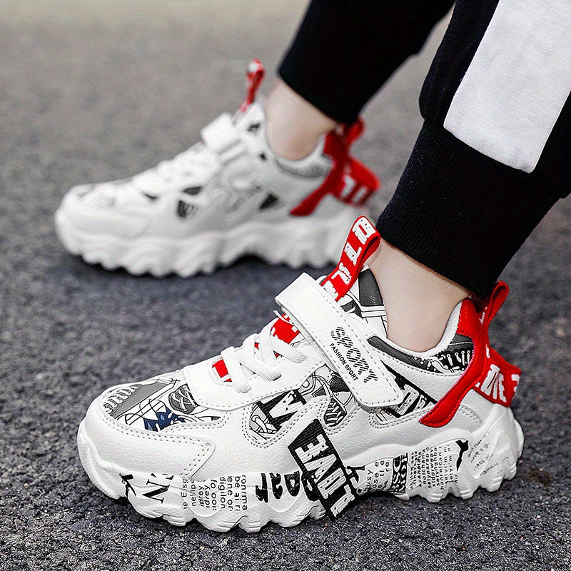 Boys Running Shoes Comfy Anti skid Sneakers For School Daily Activities
