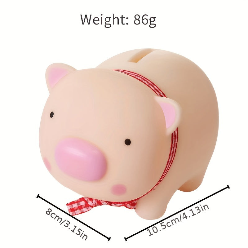 Vinyl Doll Children Piggy Bank Cartoon Piggy Bank Tiktok Creative Gift