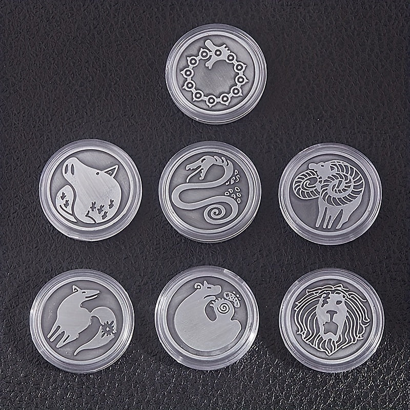 Alloy Coin Keychain Protagonist Tattoo Memorial Coin Key Chain Collect