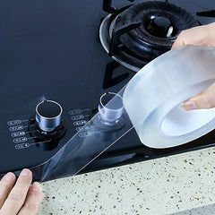 Self Adhesive Caulk Strip for Countertop Sink Bathroom Shower Toilet - Clear