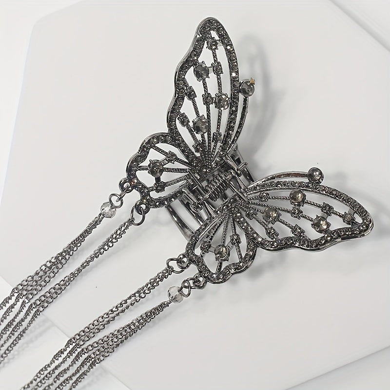 Butterfly Hair Claw Tassel Hair Accessories Women's Hair Clip