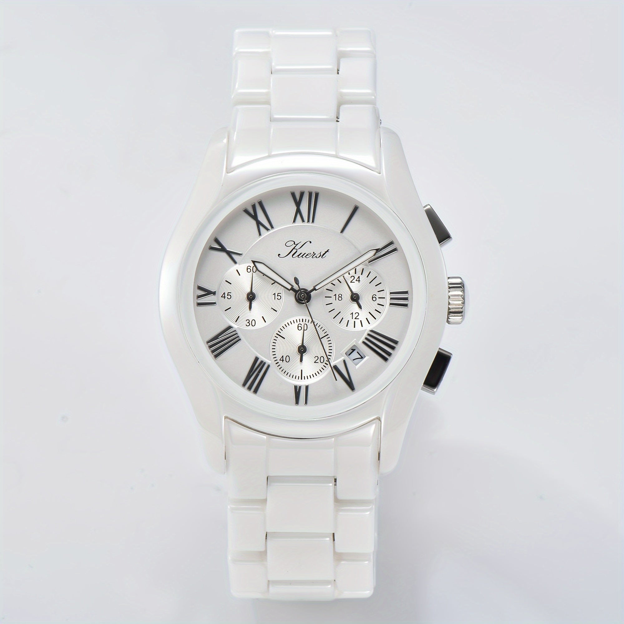 KUERST Teenager's Full Ceramic Strap Quartz Watch