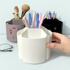 360 Rotating Modern Pen Holder Large Capacity Storage Box