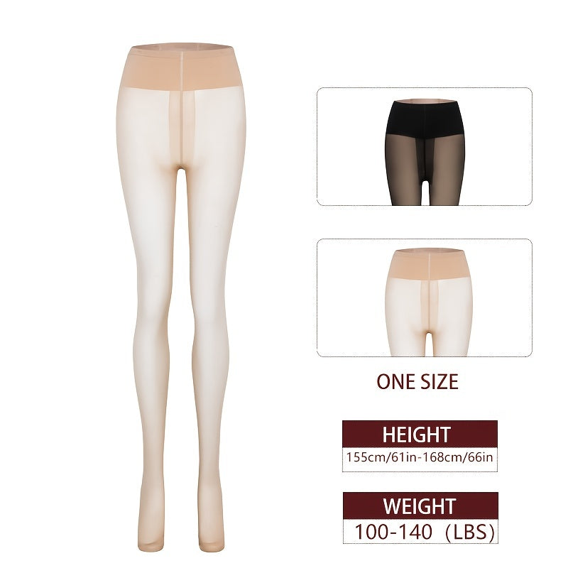 Sheer Mesh High Waist Pantyhose