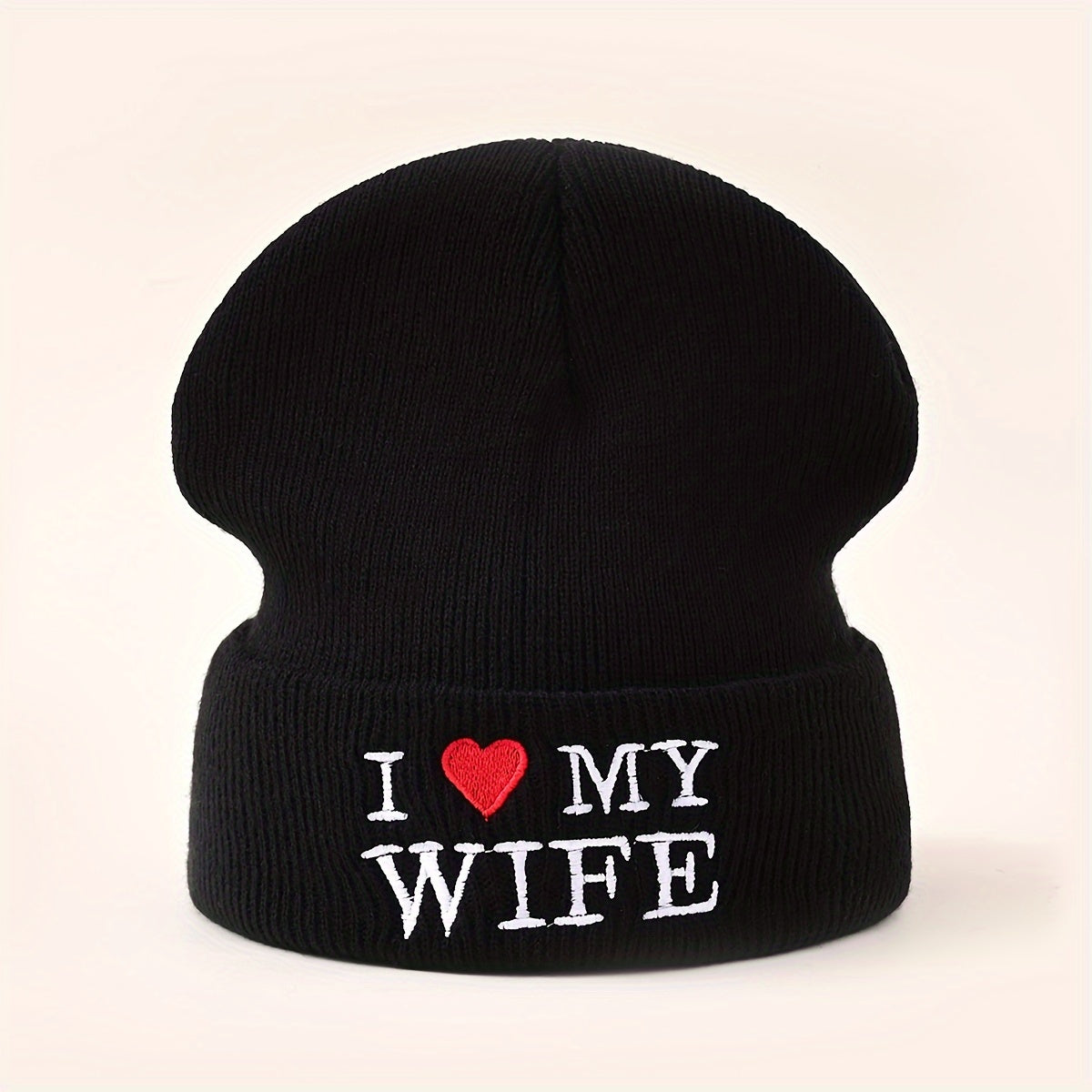 Y2K Letter Embroidered Knitted Hat for Outdoor Sports