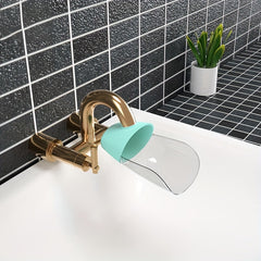 Mother And Baby Safety Faucet Extender Cartoon Design