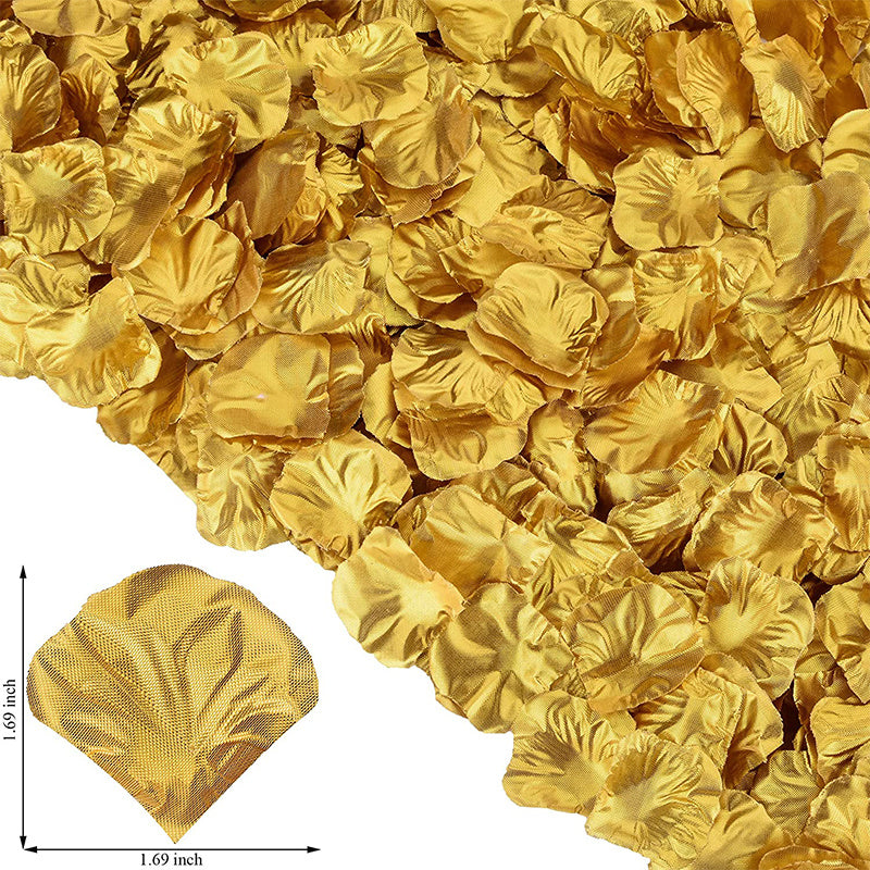 100 Glittering Floral Petals for Birthday Party Decor