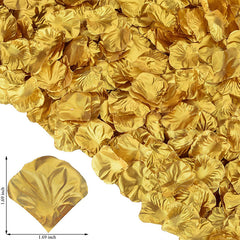 100 Glittering Floral Petals for Birthday Party Decor