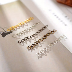 30pcs Bulk Bracelet Necklace Extension Chains 1.969in for DIY Jewelry Making