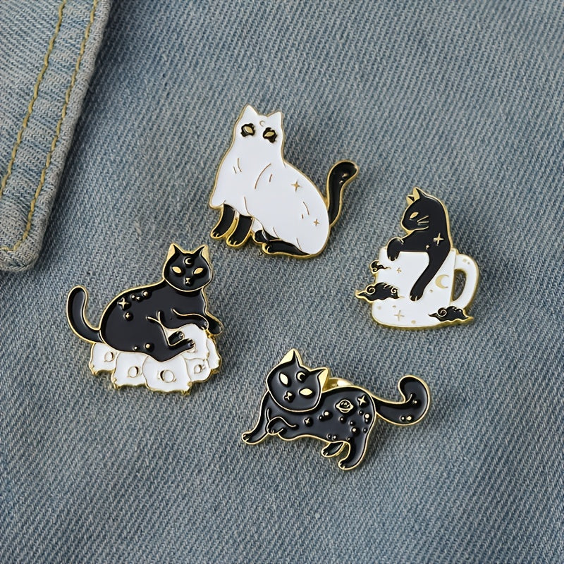 Men's Cat Alloy Pin