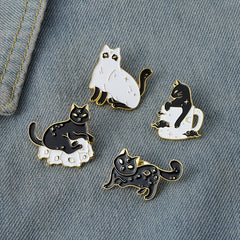 Men's Cat Alloy Pin