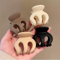 Small Octopus Hair Claw Ponytail Holder Solid Nonslip Hair Accessories