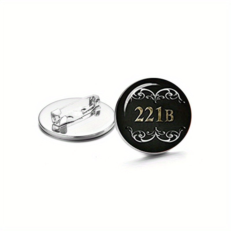 Mental 221b Brooch Pins Collar Jackets Dress Suit Hats Scarves Pants