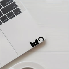 Cute Cartoon Cat Vinyl Sticker - Glossy Self Adhesive