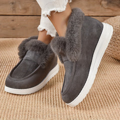 Women's Non-slip Snow Sneakers Warm Thick Bottom Outdoor Shoes