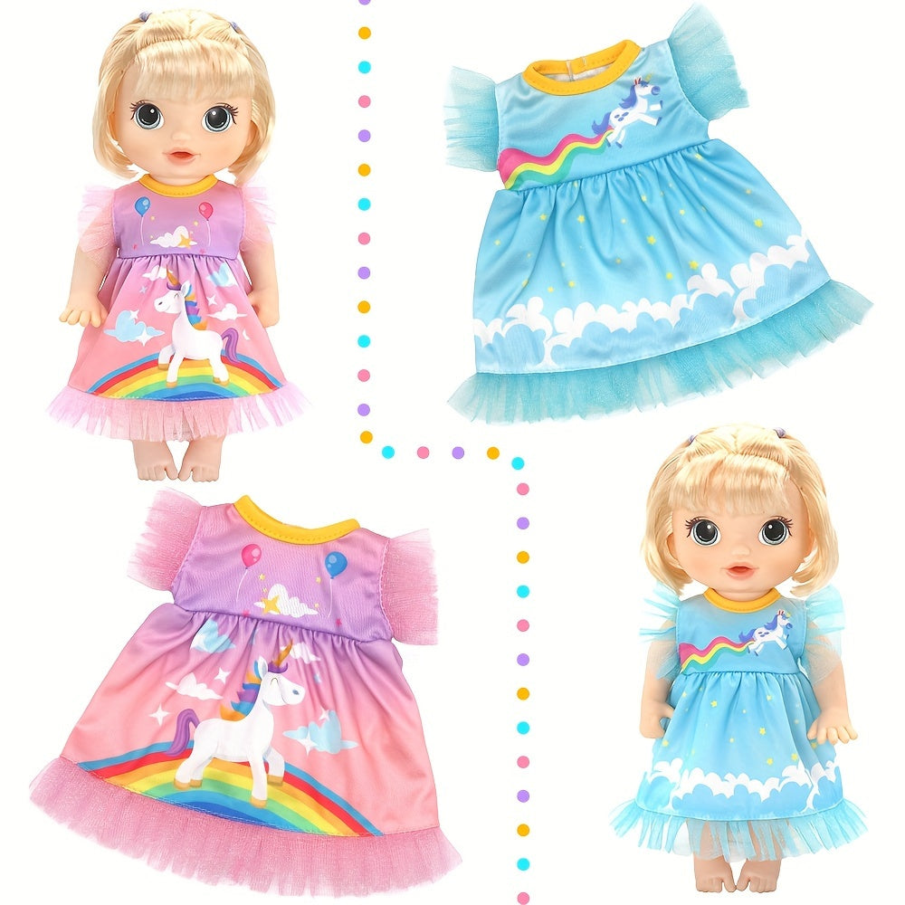 Fashionable Doll Clothing Set for 12-Inch Reborn Toy Dolls