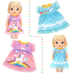 Fashionable Doll Clothing Set for 12-Inch Reborn Toy Dolls