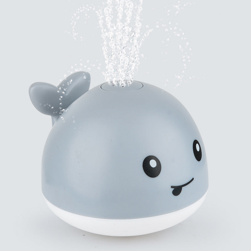 Light Up Whale Spray Water Bath Toy for Toddlers