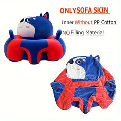 Baby Learning To Sit Sofa Anti-fall Backrest Plush Chair