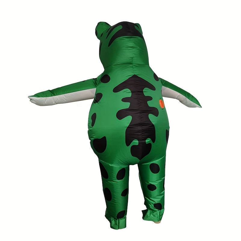 Festive Frog Inflatable Costume for Performance