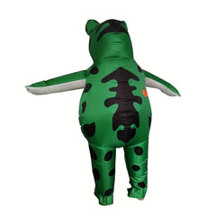 Festive Frog Inflatable Costume for Performance