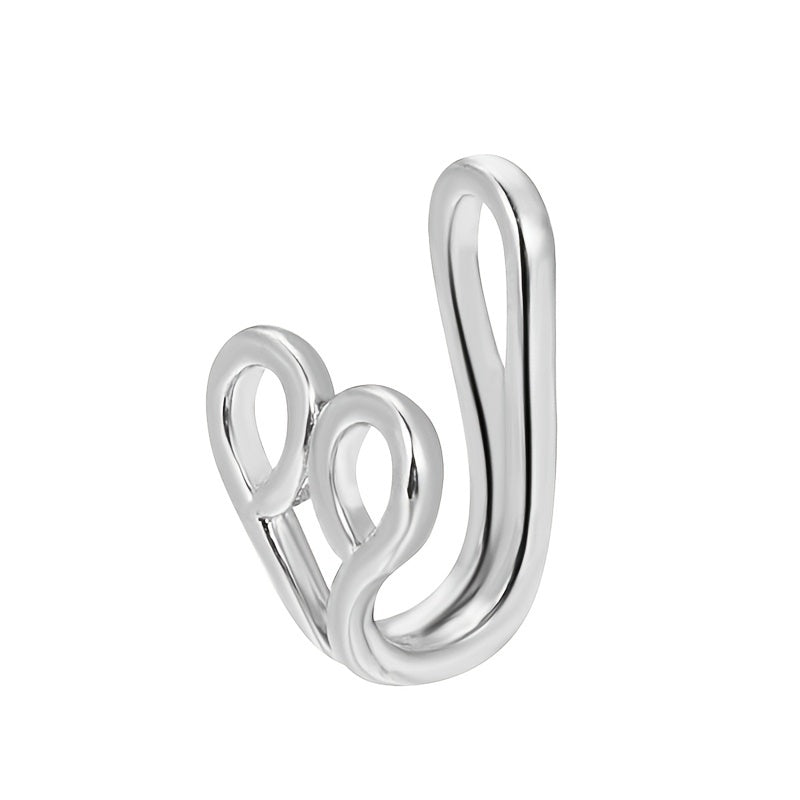 Men's Silver Punch Sports Nose Clip for Party Birthday Gift