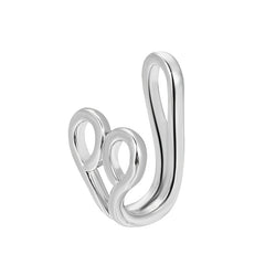 Men's Silver Punch Sports Nose Clip for Party Birthday Gift