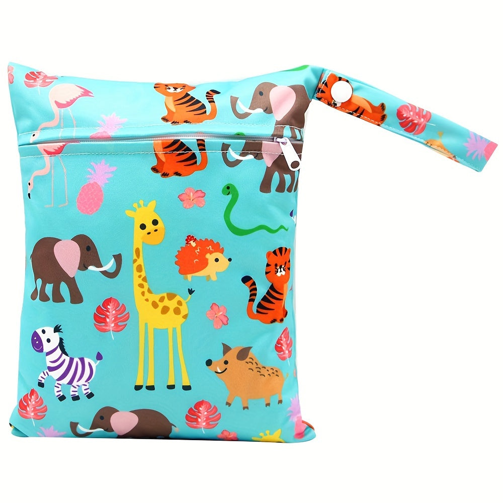 Waterproof Diaper Bag Washable Nappy Wet Dry Pouch Storage Small Diaper Bag