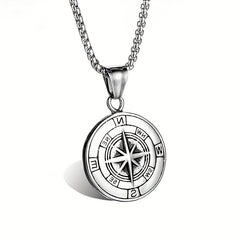 Men's Maple Leaf Pendant Necklace Long Ladies Sweater Chain