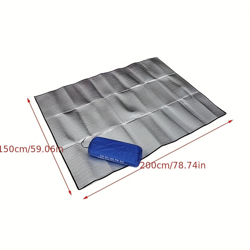 Waterproof Camping Mat with Aluminum Film Insulation for Outdoor Activities