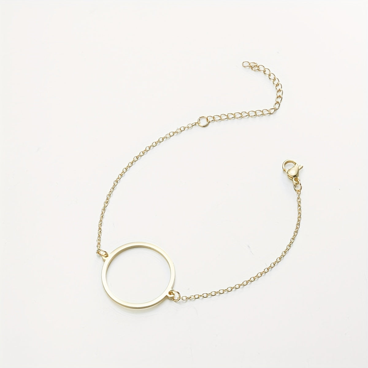 Men's Lightning Round Love Bracelet, Adjustable Charm