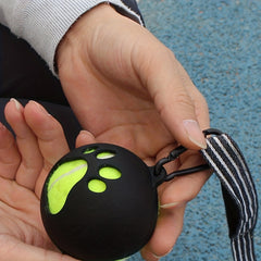 Pet Toy Tennis Ball Holder with 1 Tennis Ball