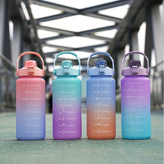 Gradient Sports Water Bottle Large Capacity Leakproof Drinking Cup