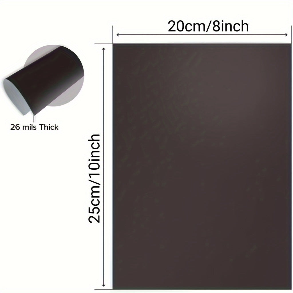 Adhesive Magnetic Sheets - Flexible Magnet Sheets - Self