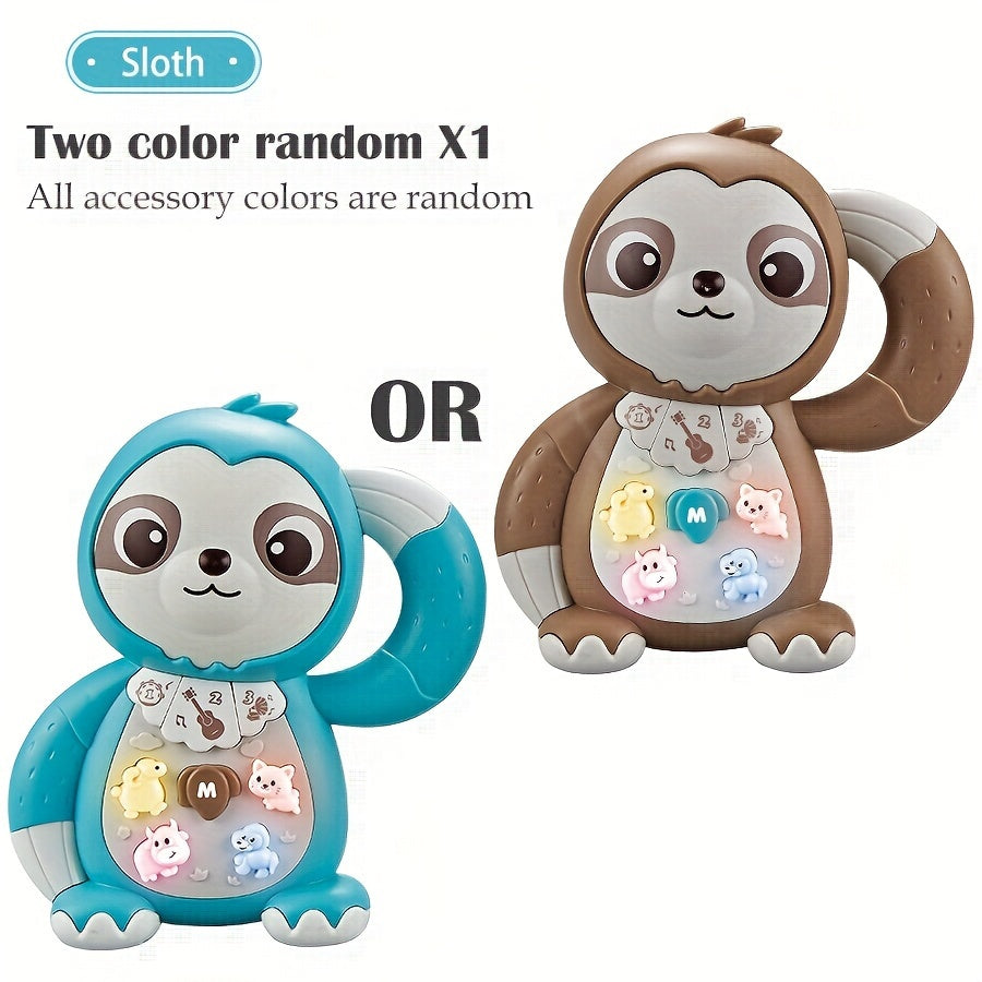 Cartoon Animal Electronic Keyboard Multifunctional Lighting Finger Keyboard Toy