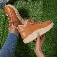 Women's Snow Boots Non-slip Warm Thickened Outdoor Short Boots