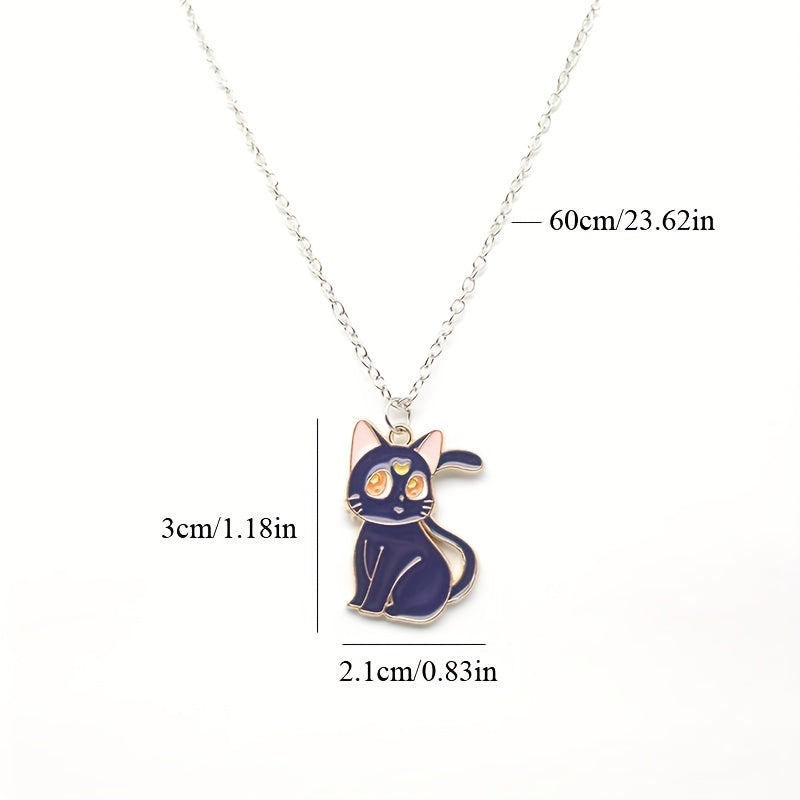 Cat Chain Necklace for Men and Women